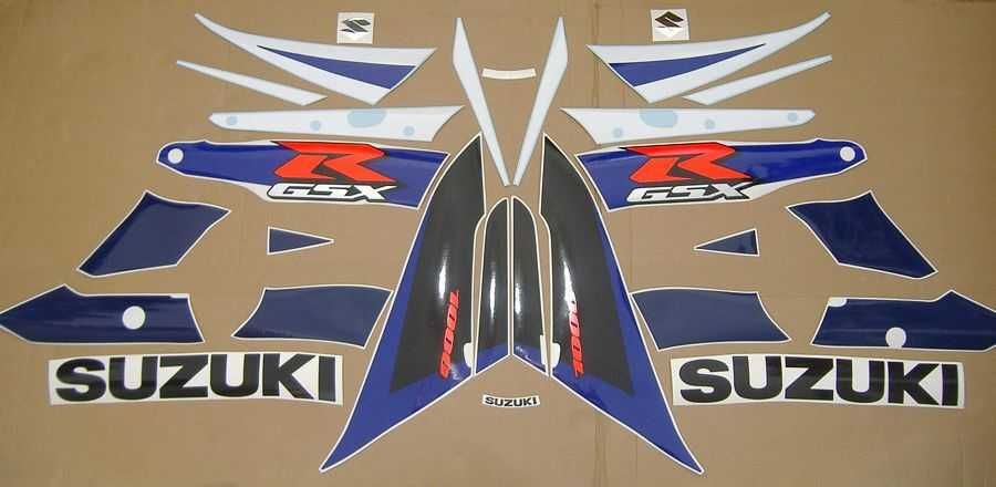 Стикери Сузуки 1000 GSXR 2003-2004г Suzuki GSX-R лепенки к3 к4 k3 k4