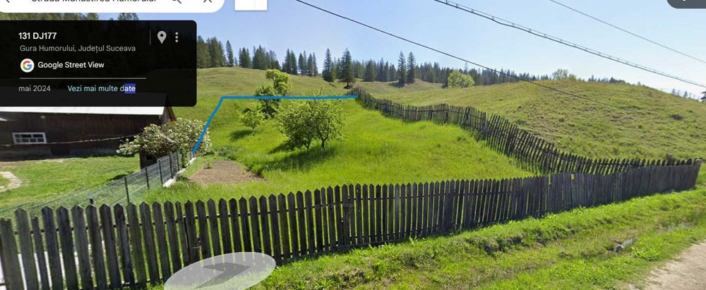 Teren de 1170 mp intravilan Gura Humorului (Suceava)