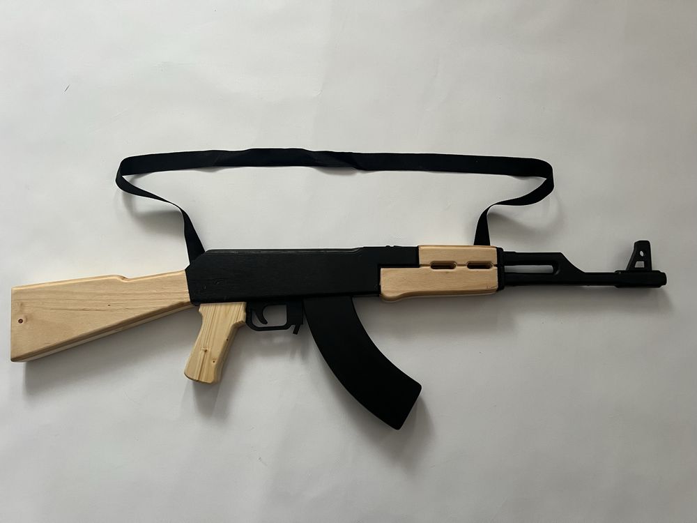 Макет деревянного автомата АК 47