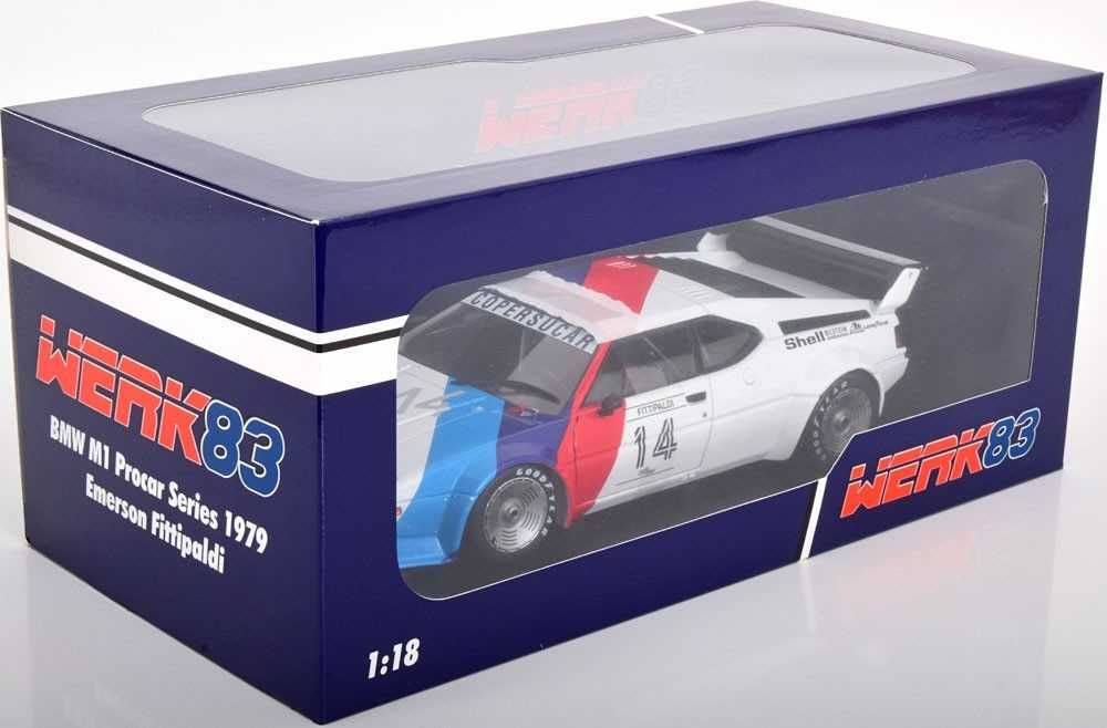 Macheta BMW M1 Procar #14 Emerson Fittipaldi 1979 - Werk83 1/18