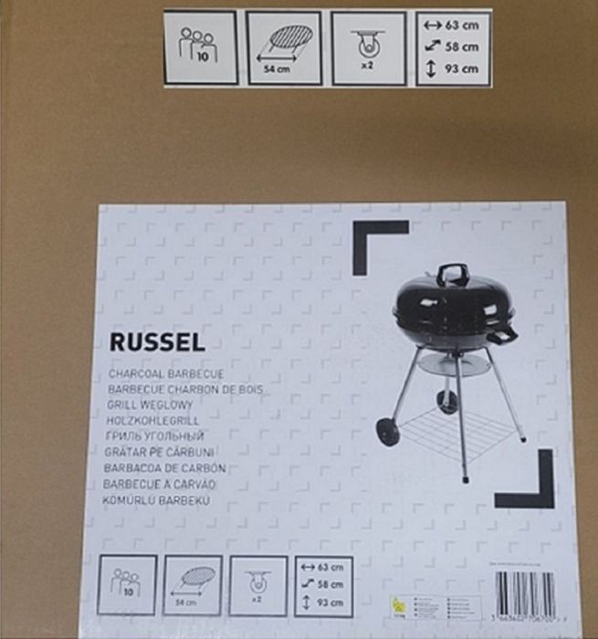 Gratar carbune RUSSEL