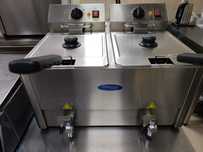 Friteuza electrica 2*8L