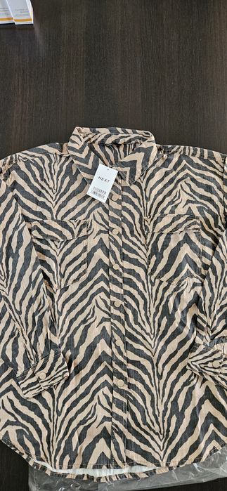 Cămașă NEXT, imprimeu zebra (mărime L)