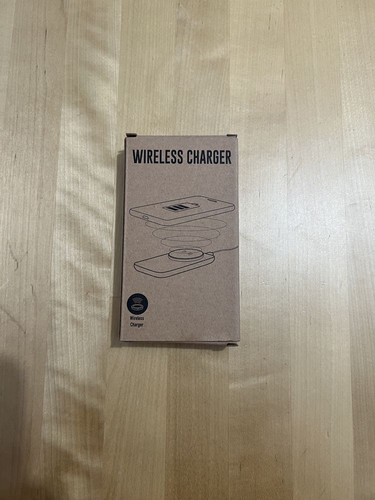 Incarcator wireless fast charge 5W Bambus