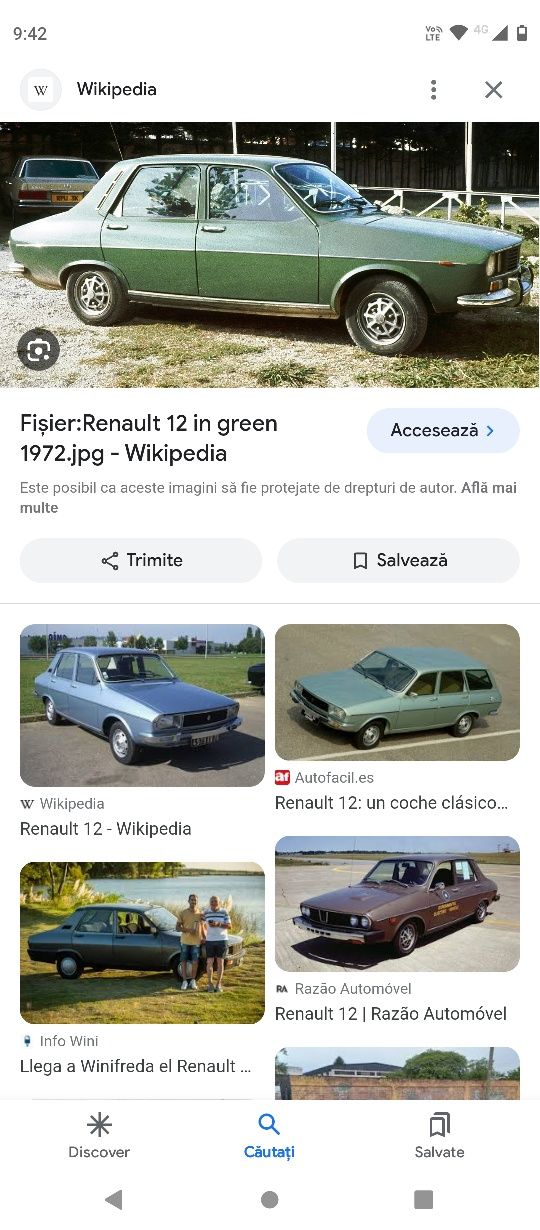 Ornamente praguri Renault 12/Dacia 1300,franțuzești