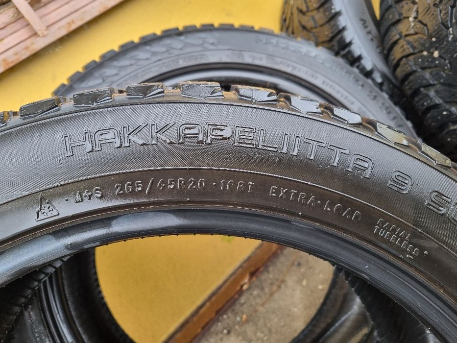 4бр. 265/45r20 nokian HAKKAPELLITTA 9 SUV