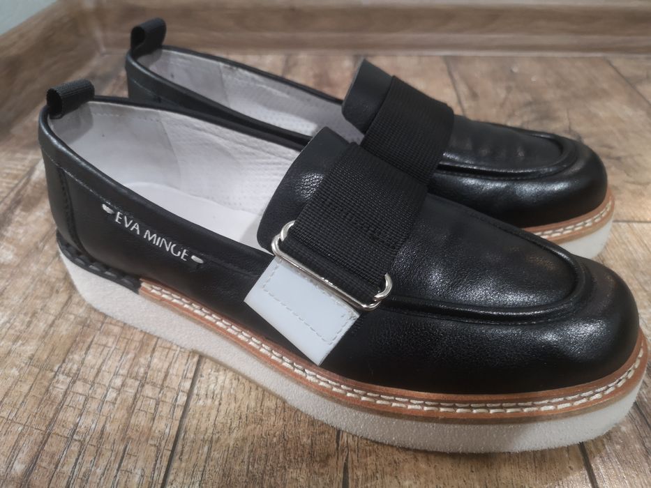 Eva Minge, обувки естествена кожа, номер 39