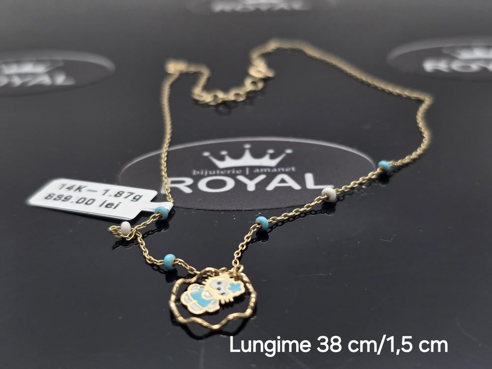 Bijuteria Royal: Lant aur 14k/1.87 gr
