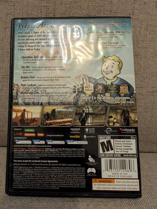 Joc PC Fallout 3 Game of the Year / Jocul Anului [utilizat]