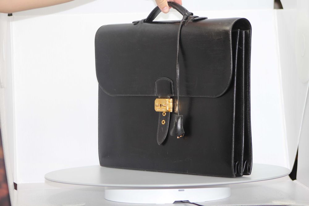 Hermes Mapa Avocat Doctor acte neagra piele