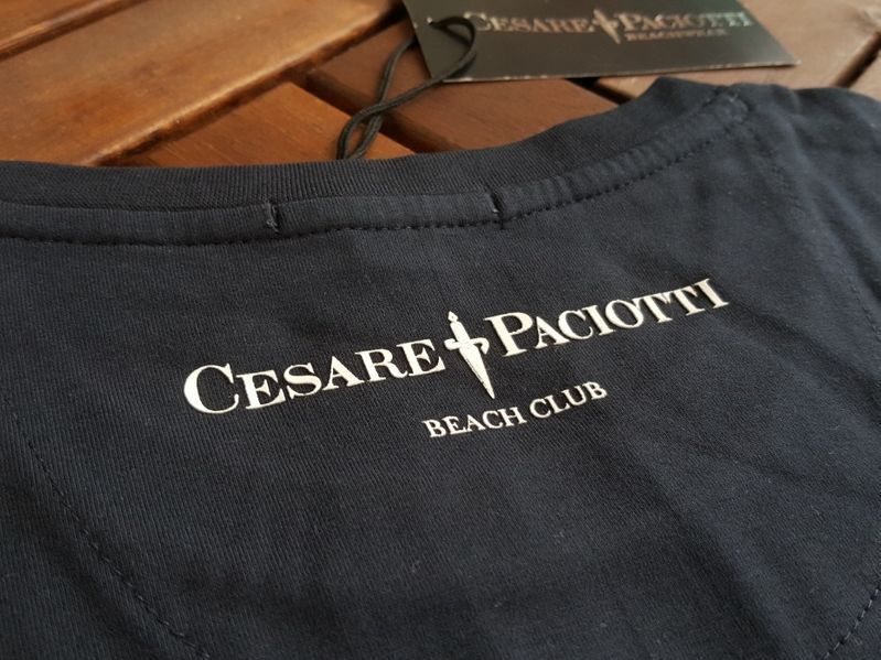 ПРОМО Cesare Paciotti -S(46) ,M(48) и L(50)-Луксозна мъжка тениска