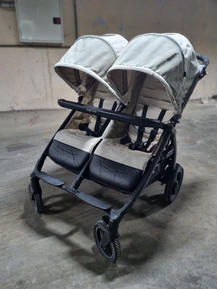 Peg Perego book for two - количка за близнаци почти пълен комплект !