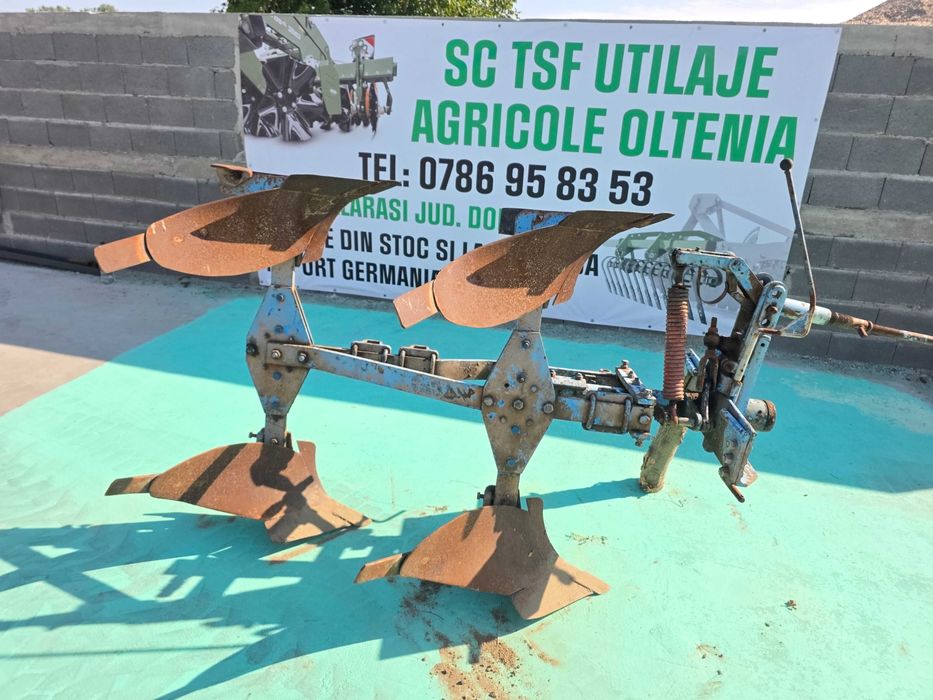 Plug reversibil 2 brazde, Lemken. Rabewerk,  Krone, Steeno