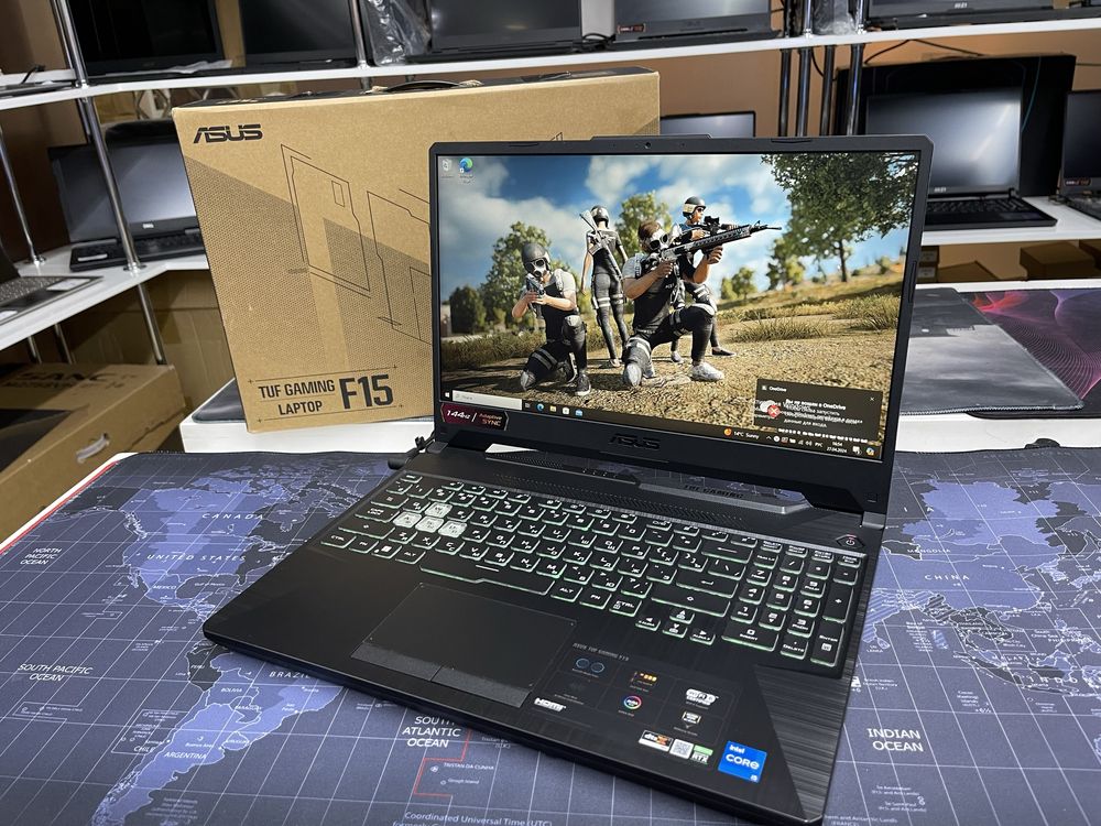 Игровой Asus Tuf Gaming F15 Core i5-11400H/16Gb/SSD512/RTX3050Ti