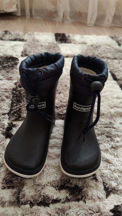 Cizme de cauciuc impermeabile bundgaard 25 imblanite barefoot