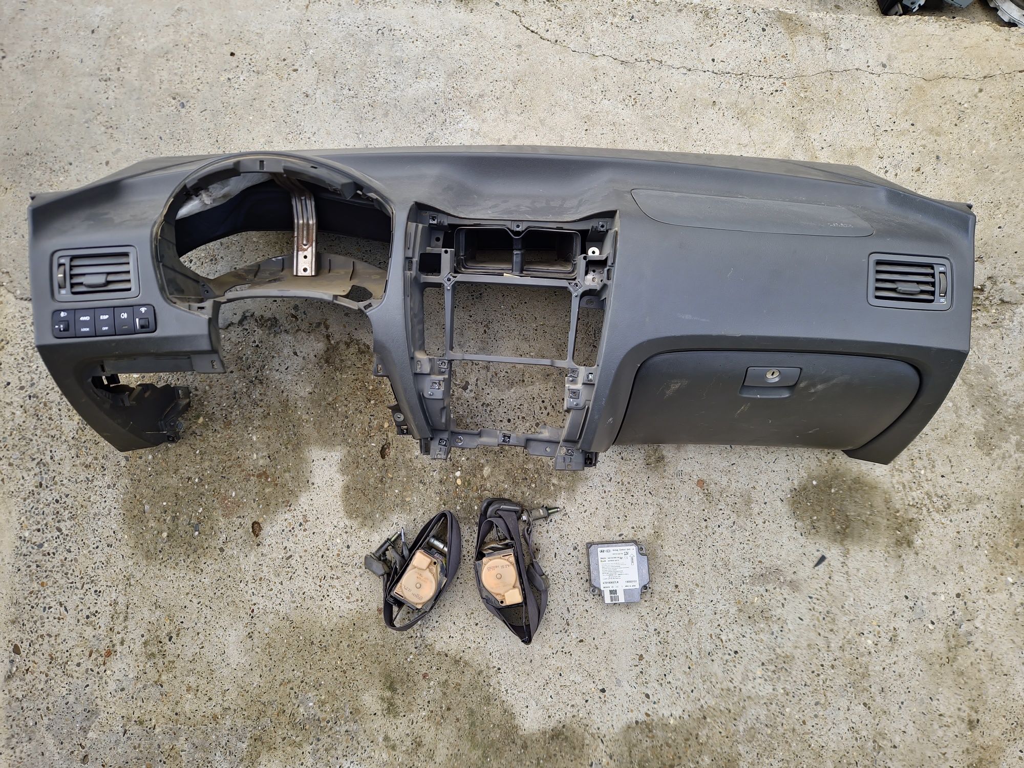 Plansa bord, kit airbag, Hyundai Tucson JM