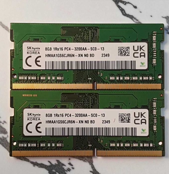 Memorie 16GB DDR4 3200 laptop sodimm, 2 x 8GB DDR4 3200