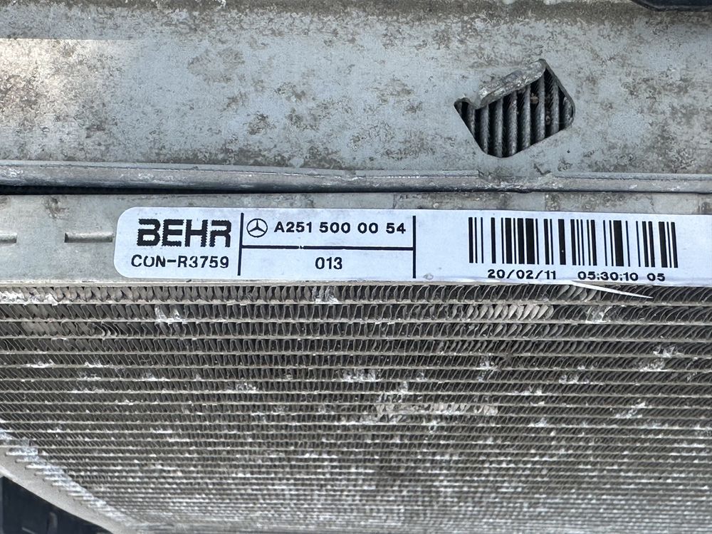 Vand radiator racire ac/clima gmv Mercedes ML GL W164