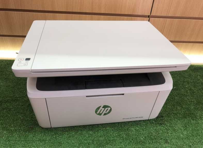 HP M28a компактный лазерный чернобелый МФУ принтер