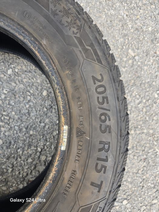 Зимни гуми BARUM POLARIS 5, DOT 4022, 205/65/15  94Т - 2 броя