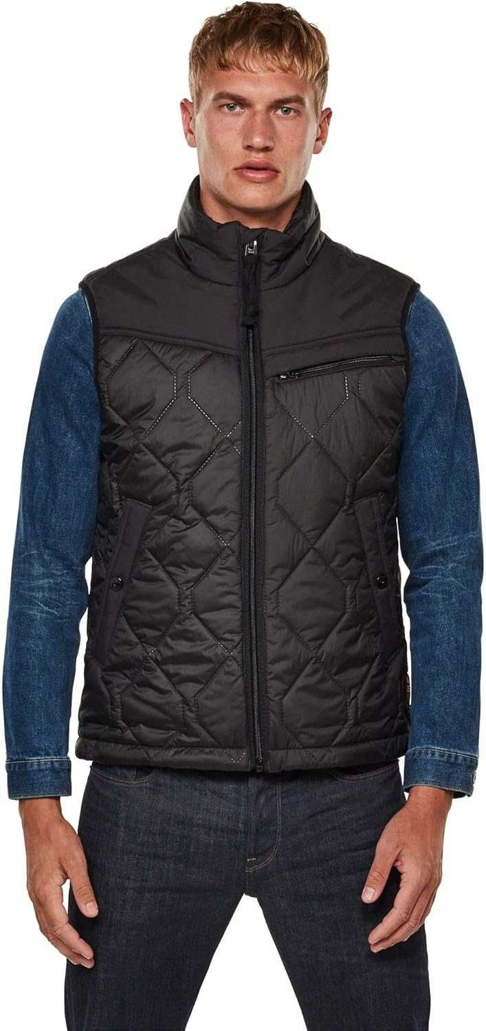 G-STAR RAW мъжки елек размер S и M Attac Heatseal Quilted Weste Jacket