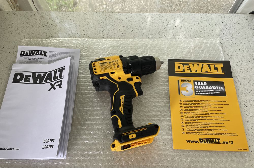 DeWALT DCD 708 XR.  Filetanta / Masina de Gaurit Original Nou !