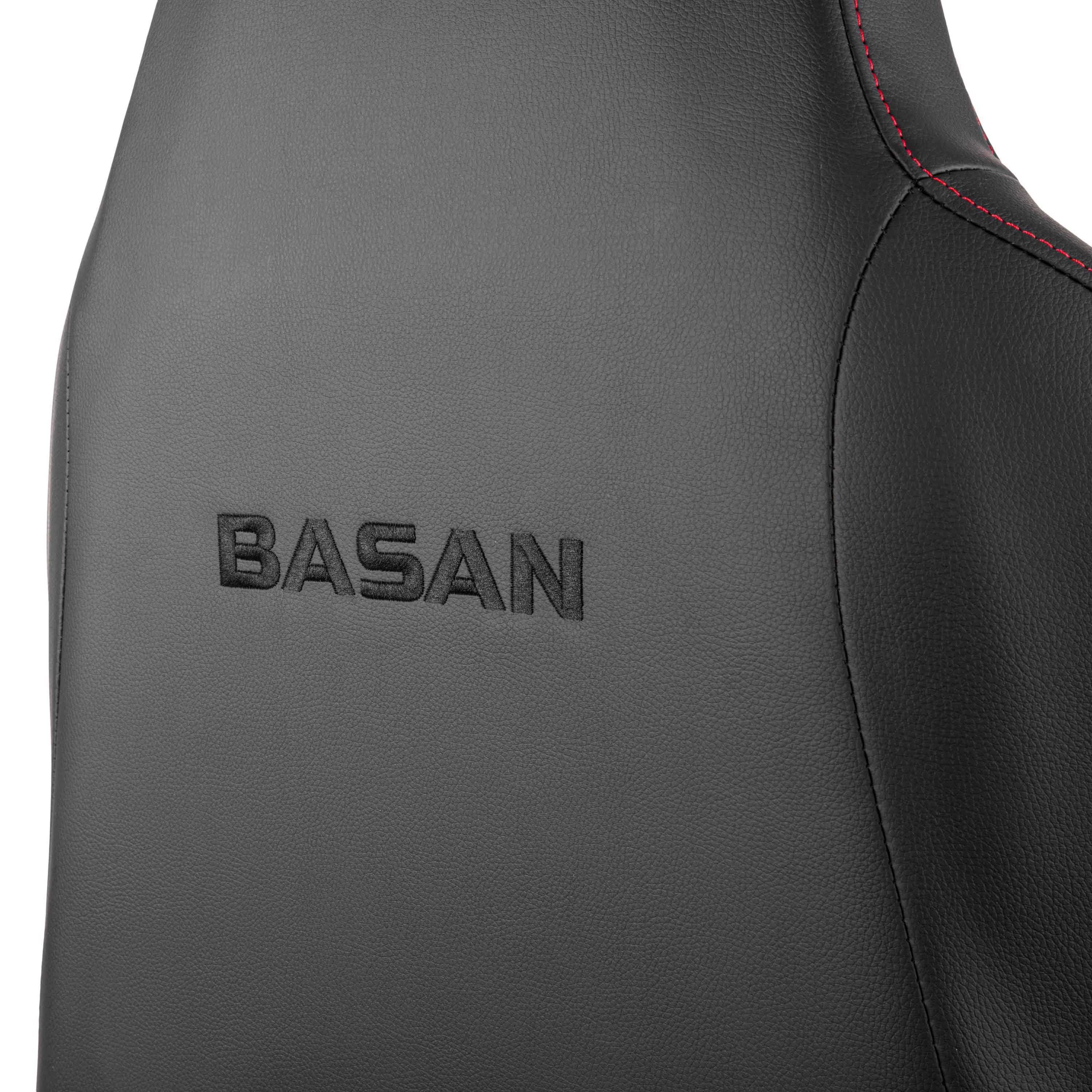 Игровое кресло 2E GAMING BASAN BK/RED
