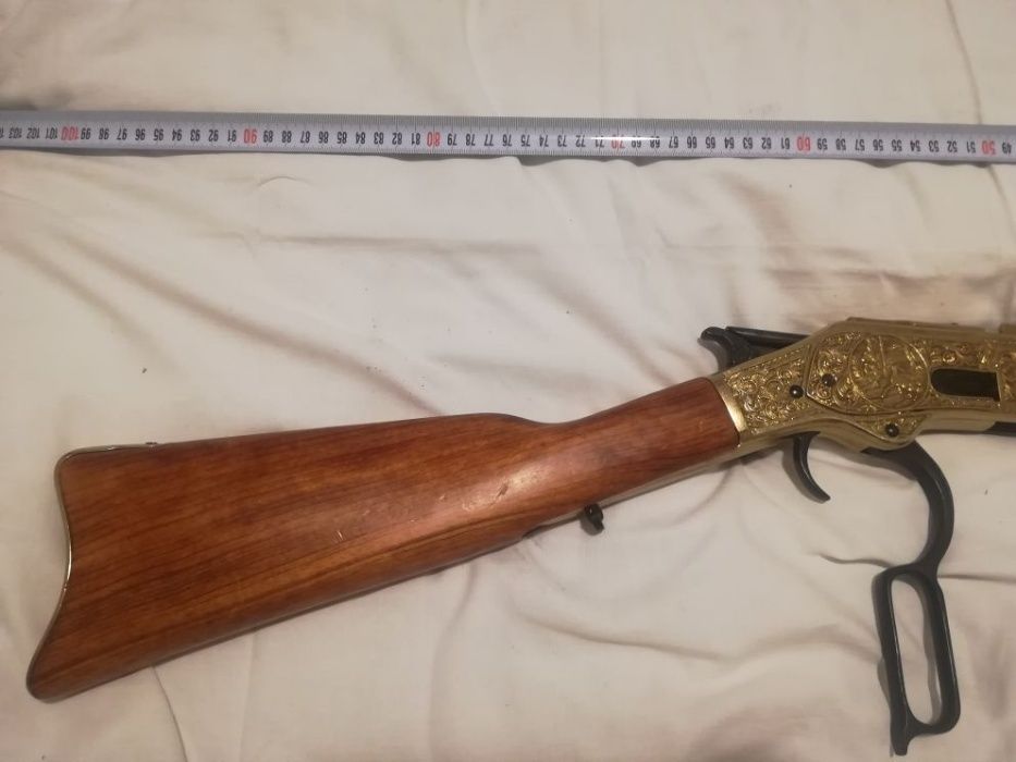 Пушка Winchester 1873. Най-луксозната каубойска пушка. РЕПЛИКА