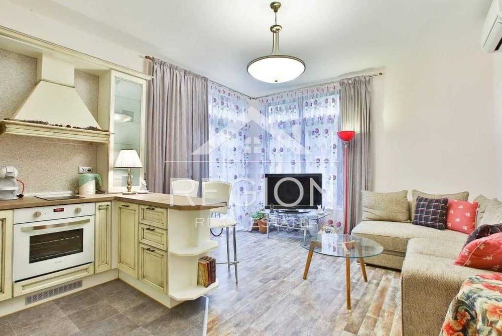 Двустаен НОВ обзаведен апартамент-Бриз