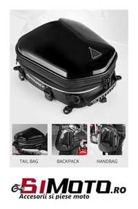 Geanta spate Motowolf rucsac moto tail bag motocicleta