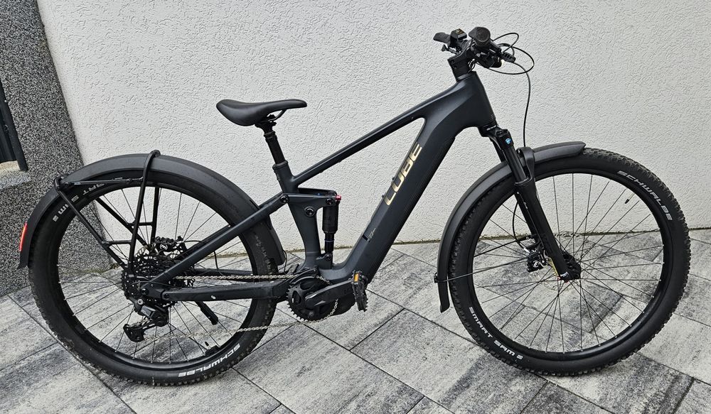 Cube 800wh 100Nm Bosch ebike full suspension bicicleta electrica