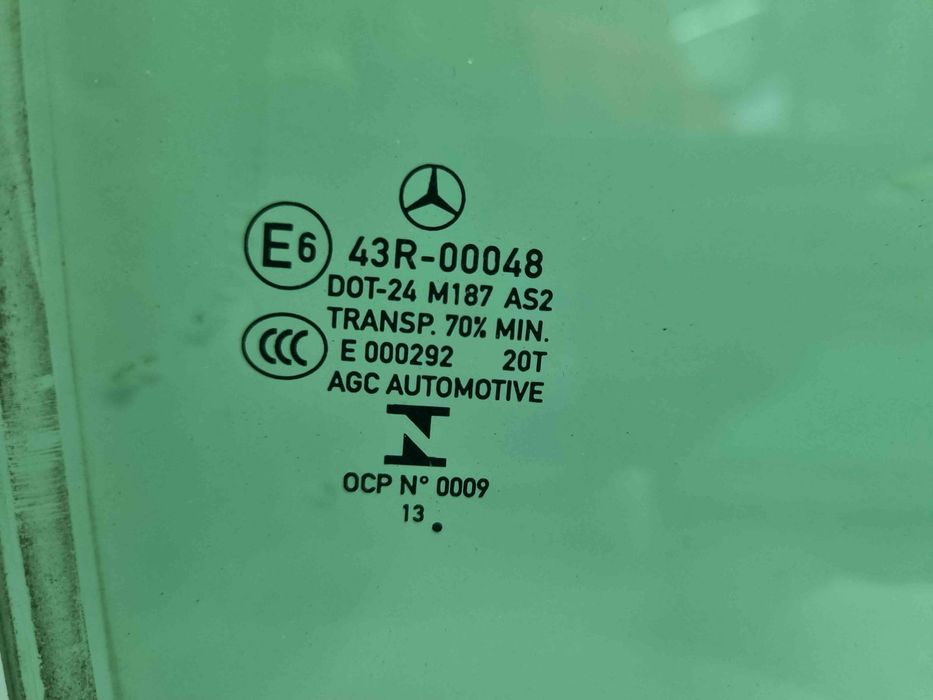 Geam usa dreapta spate Mercedes Clasa A (W176) [Fabr 2012-2018] OEM