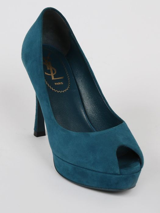 Yves Saint Laurent обувки с висок ток