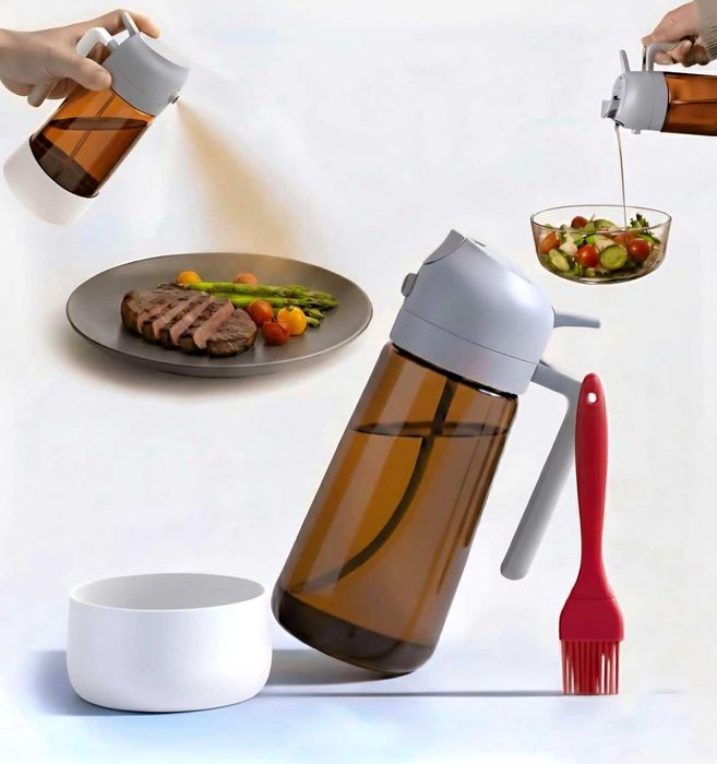 PACHET OLIVIERA sticla 3 in 1 cu functii de pulverizare si turnare.