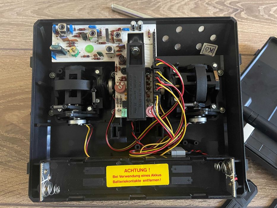Telecomanda elicopter aeromodel RC Multiplex Europa 35 Mhz, 4 canale