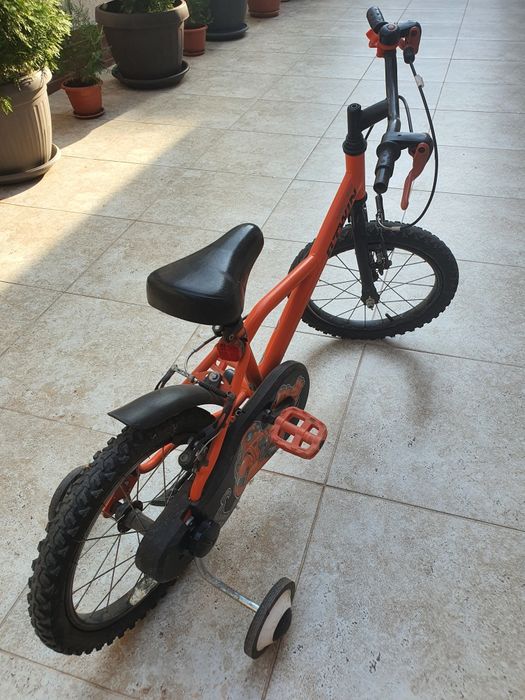 Bicileta 16 inch, 4-6 ani, 500 ROBOT B'TWIN