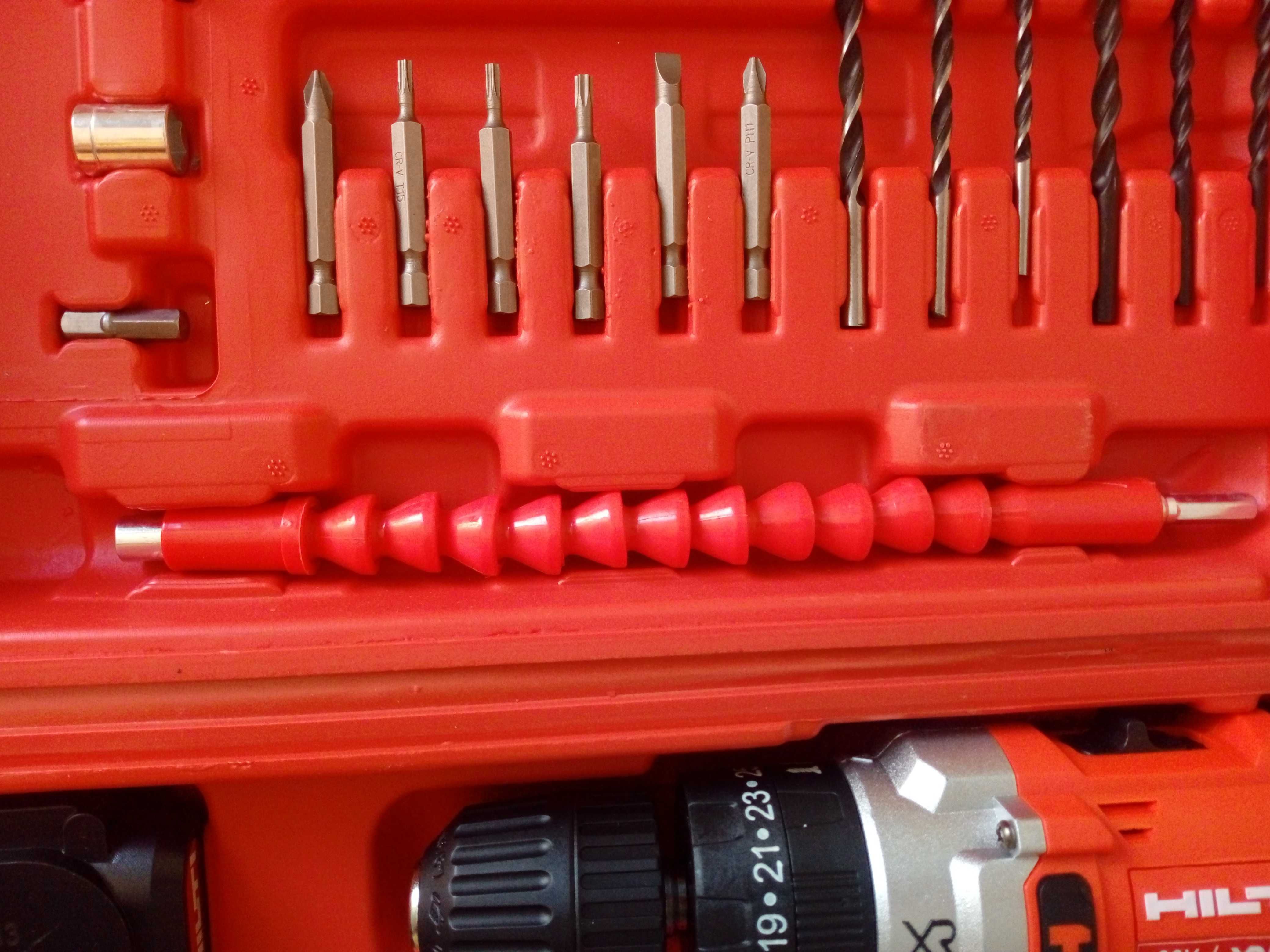 Set masina de gaurit si infiletat HILTI nou oferta !