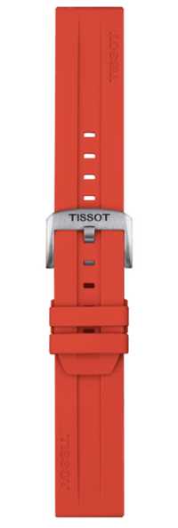 TISSOT Curea Cu Catarama Tissot Official Red Silicone Strap