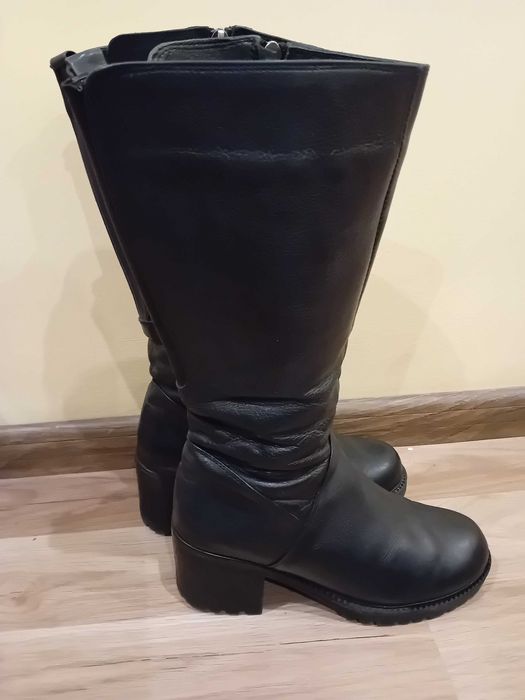 Дамски ботуши естествена кожа зимни 38 номер