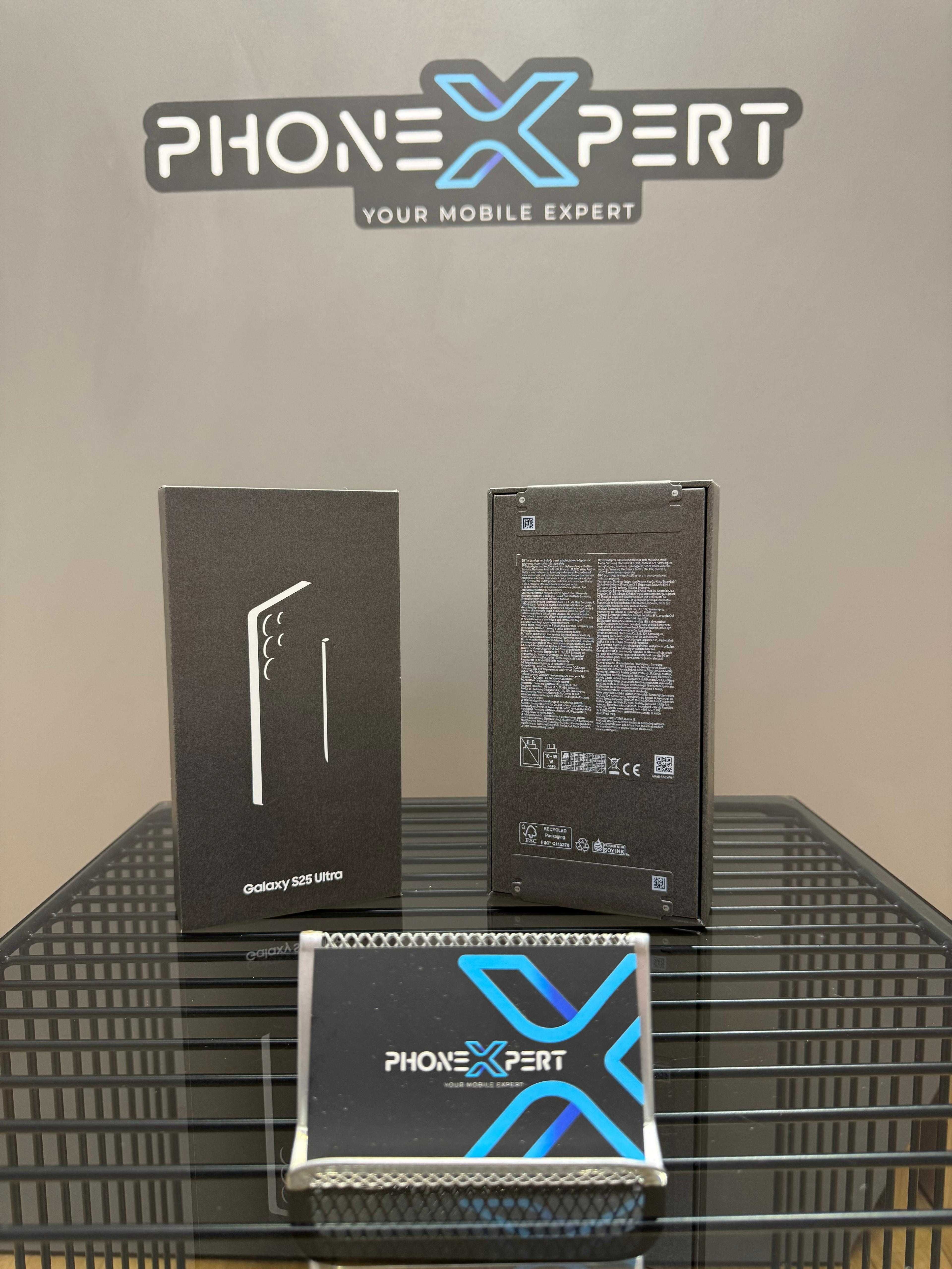 Produs Nou Samsung Galaxy S25 Ultra 512GB Titanium Black cu Garantie