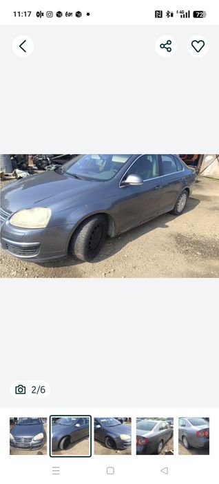 Piese cutie motor ușa portbagaj bara volan jug caseta vw jeta 1.9tdi