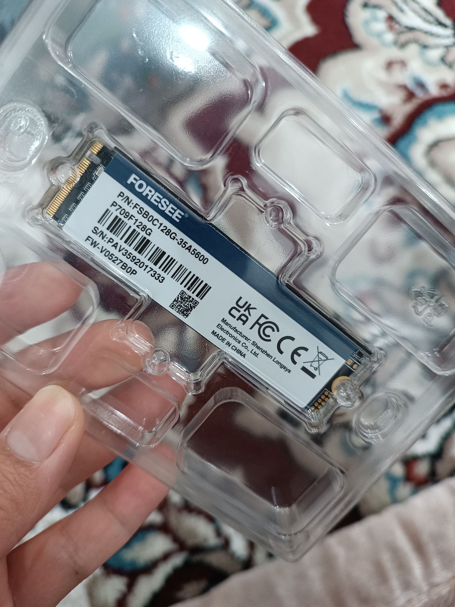 Foresee SSD 128.