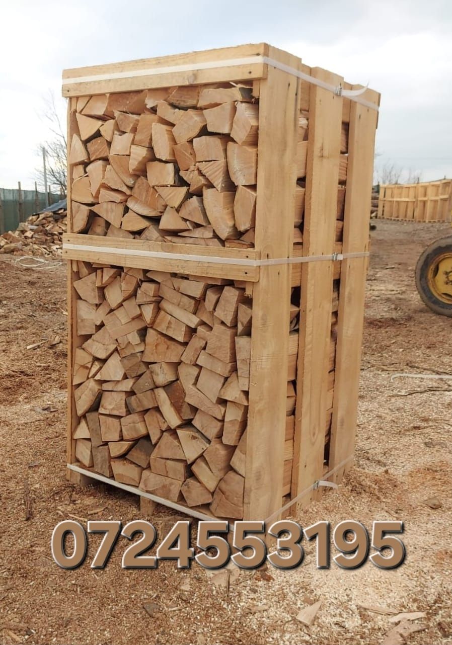 Lemne de foc paletizate