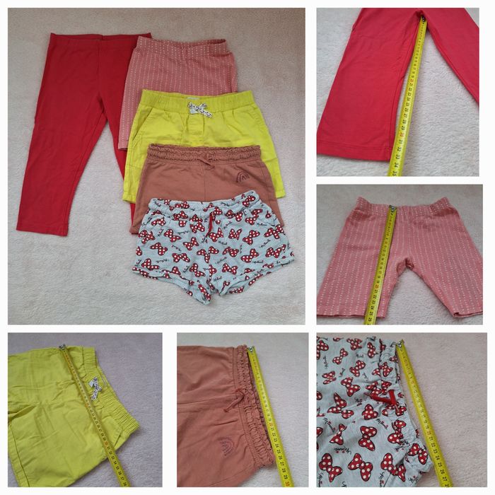 Salopeta 122-128 pantaloni scurti blugi pijamale vara tricouri 6, 7ani