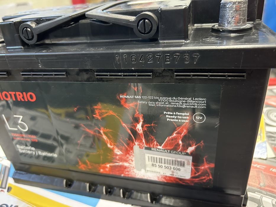 Baterii auto-exide boost agm 72Ah-rombat premier+75-motrio EFB 72Ah