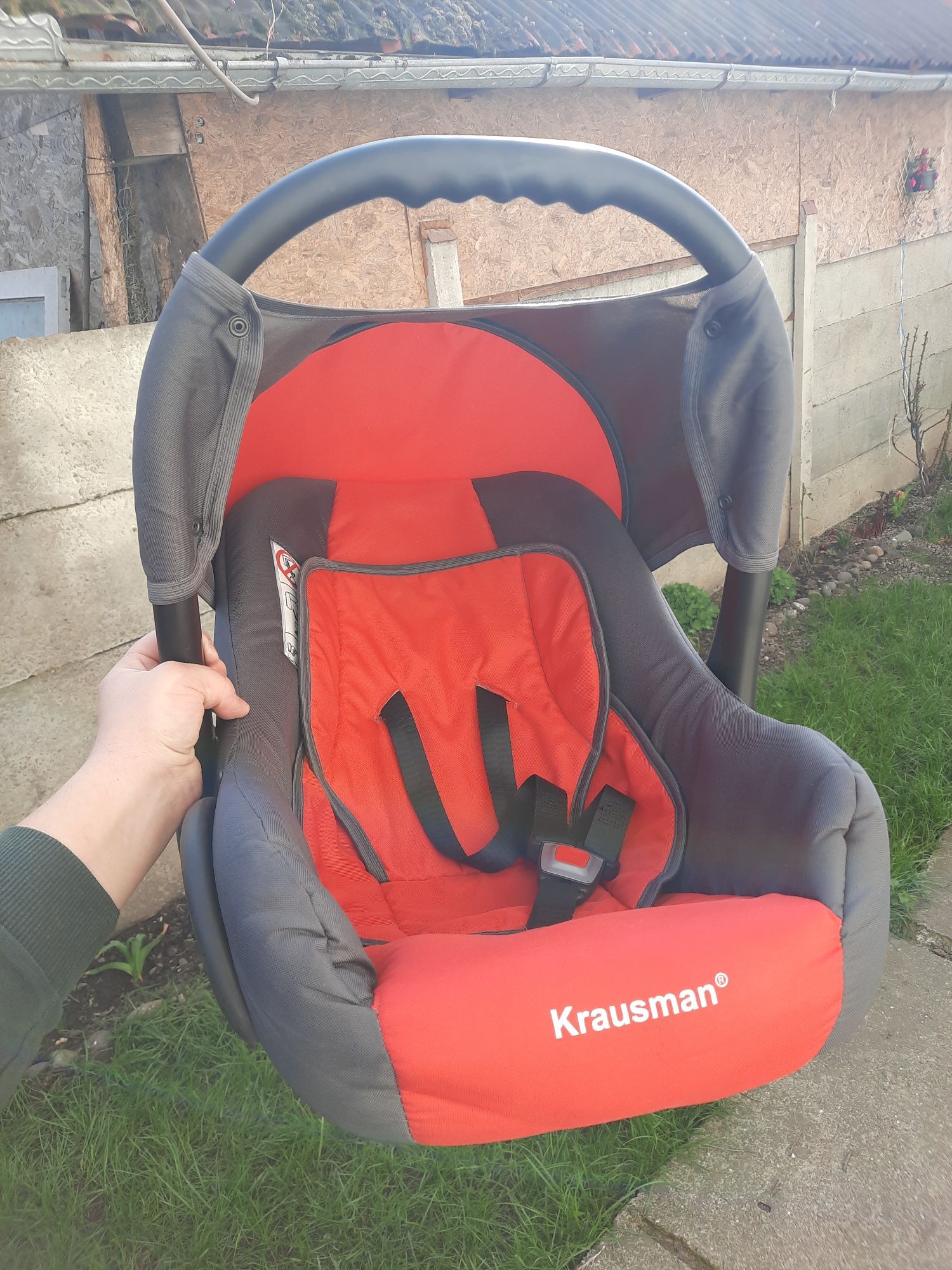 Carucior Krausman Clasic Red 3 in 1