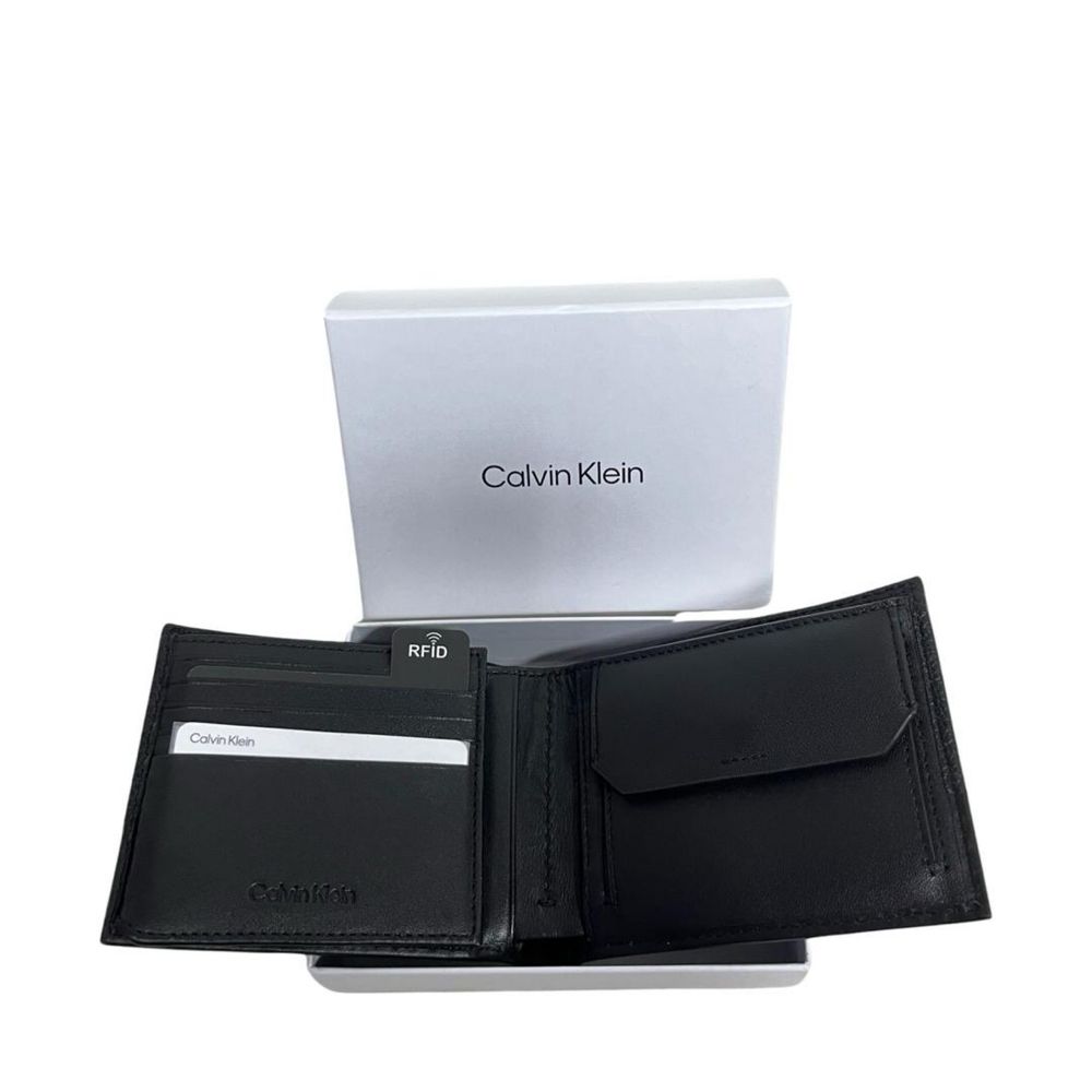 Оригинален мъжки портфейл Calvin Klein K50K509179_NERO_BAX