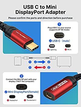 Adpator usb c - mini port display jsaux 4k uhd