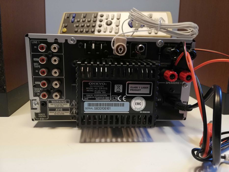 Combina ONKYO CR-515 (CD/Tuner/Amplif/Boxe/Telecomanda) - Impecabila