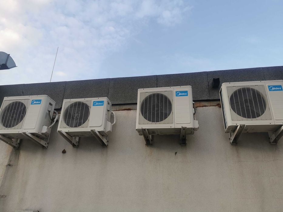 климатици 10 бр, 24-ки, мидеа, в отлично състояние